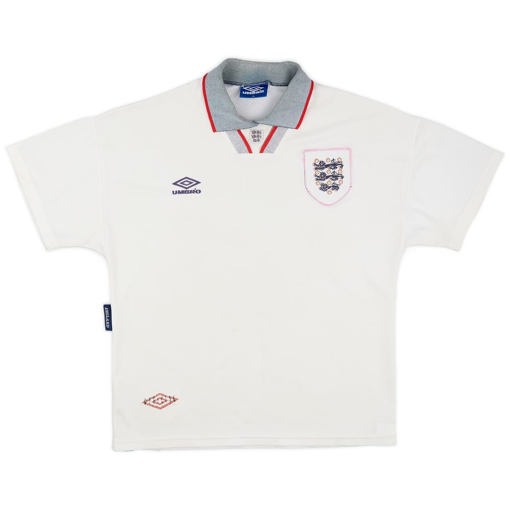 1993-95 England Home Shirt - 5/10 - (M)