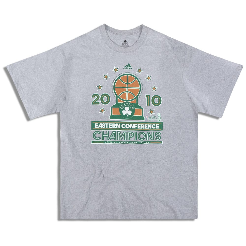 2010 Boston Celtics Eastern Conference Champions adidas Tee XXL