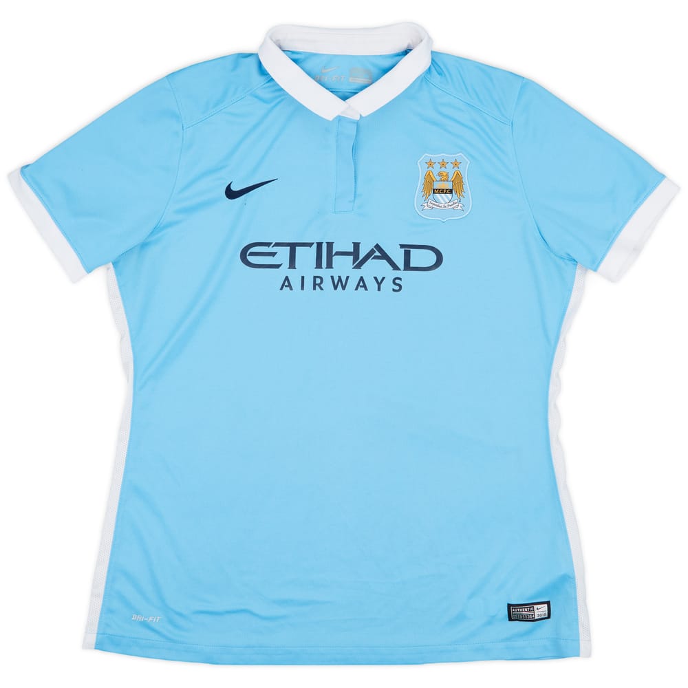 2015-16 Manchester City Home Shirt - 8/10 - (XL.Boys)