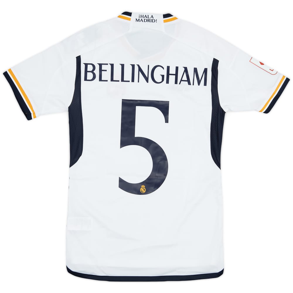 2023-24 Real Madrid Home Shirt Bellingham #5 (XS)