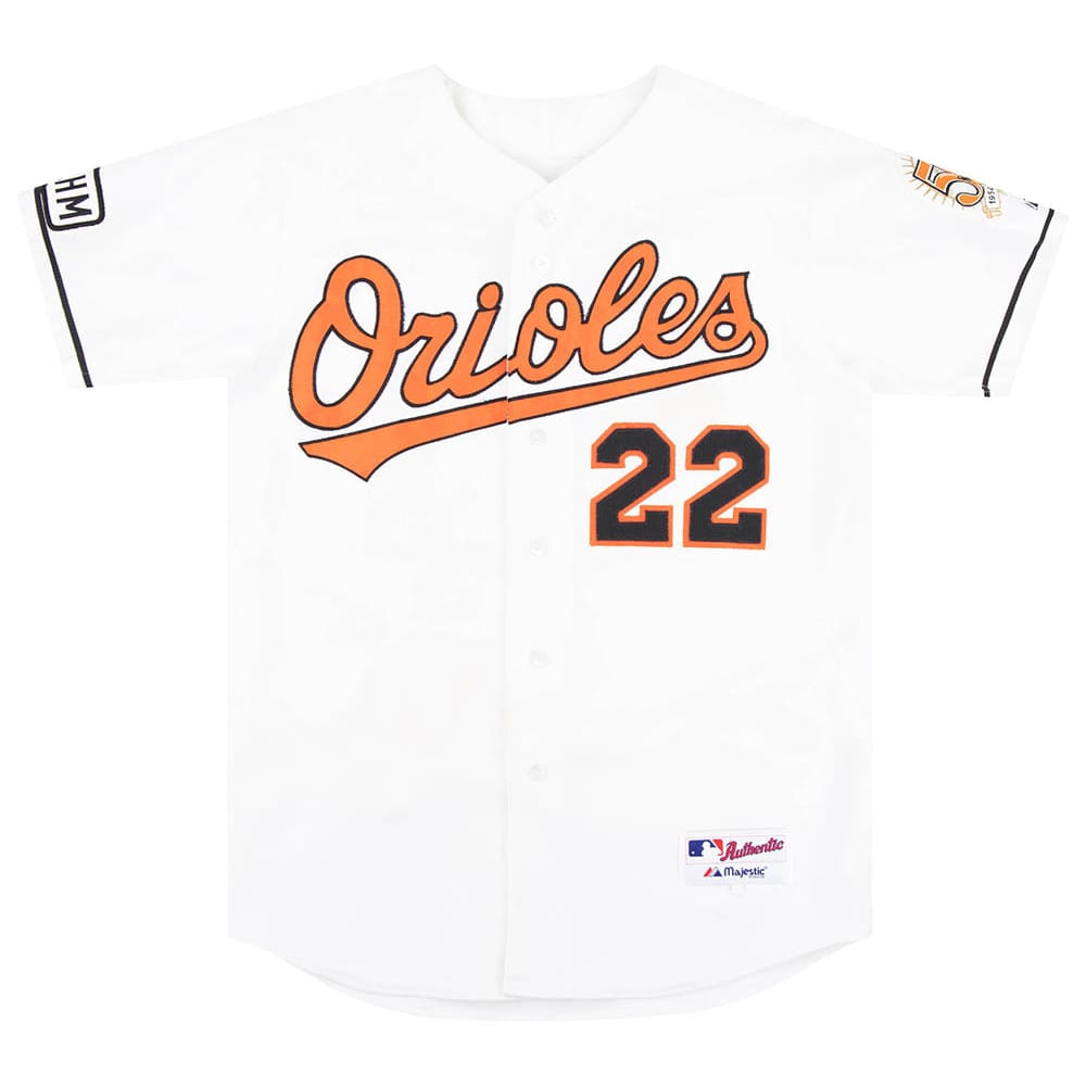 2004 Baltimore Orioles Grady #22 Authentic Majestic Jersey (Home) L