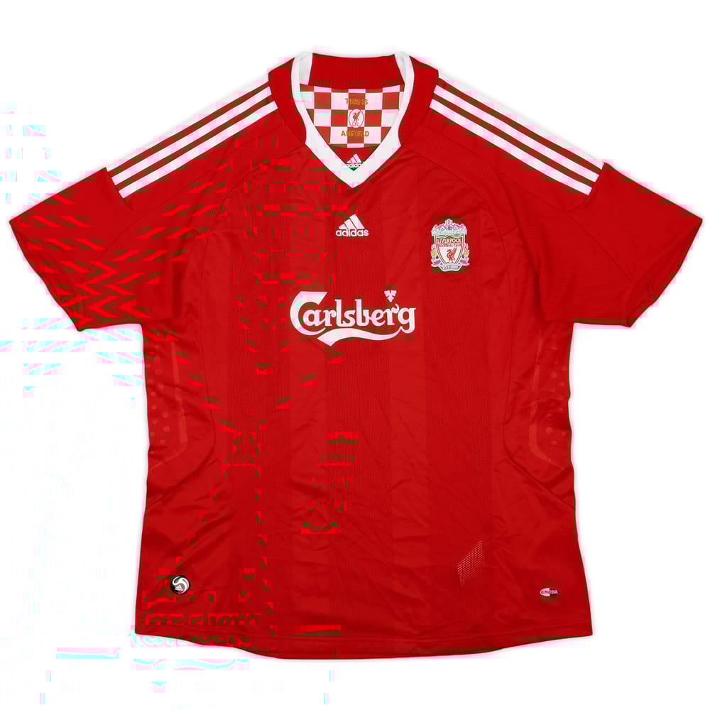 2008-10 Liverpool Home Shirt - 8/10 - (Women's XL)