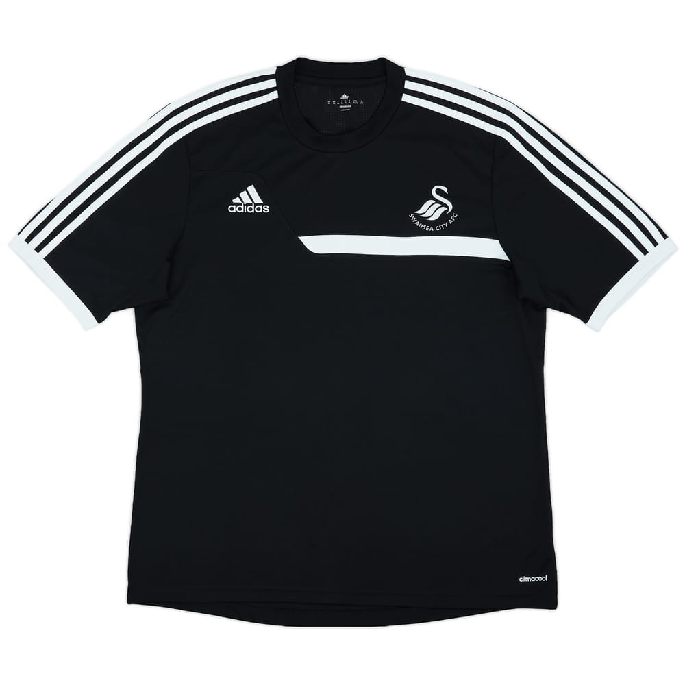 2013-14 Swansea adidas Training Shirt - 9/10 - (XL)