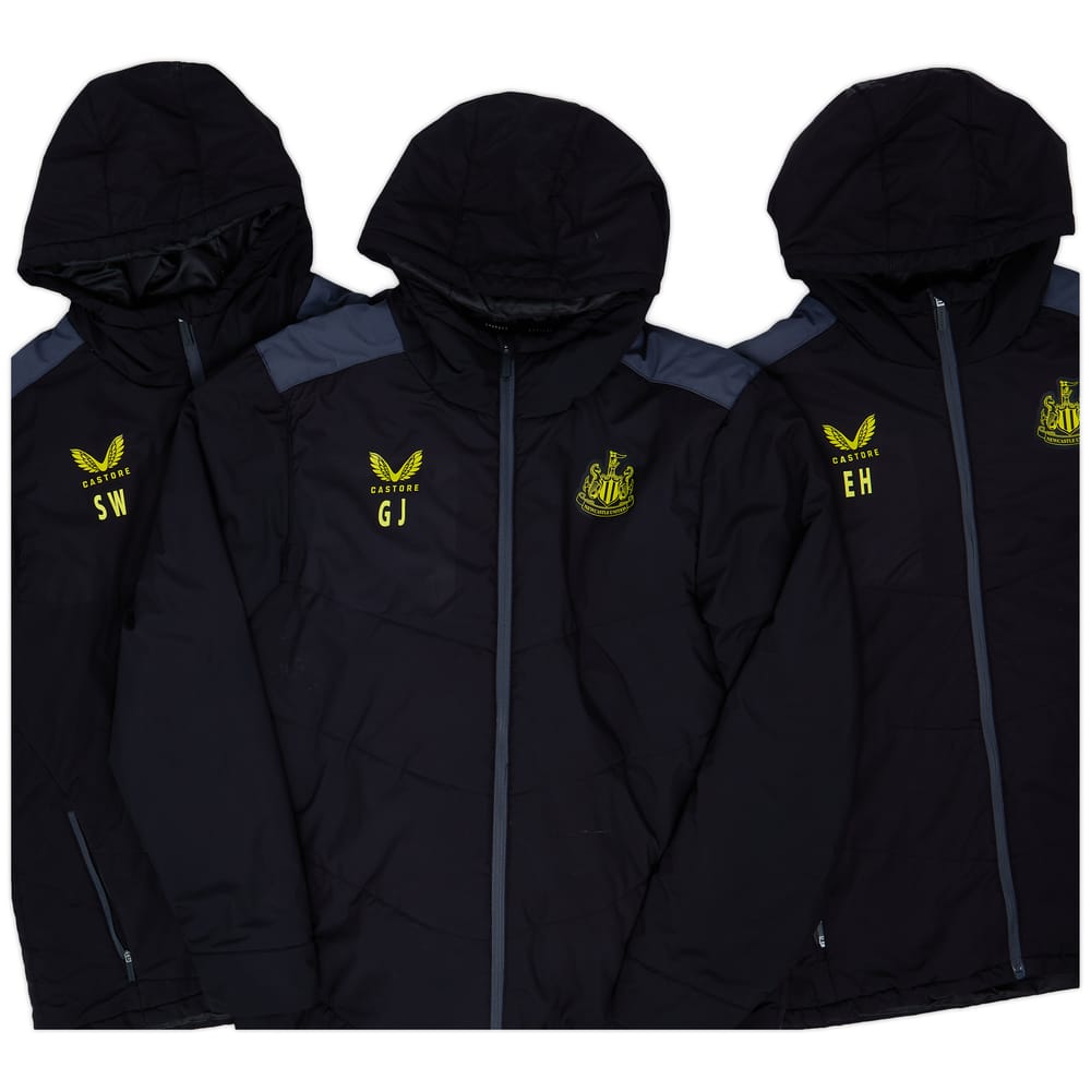 2023-24 Newcastle Staff Issue Bench Jacket # - 5/10