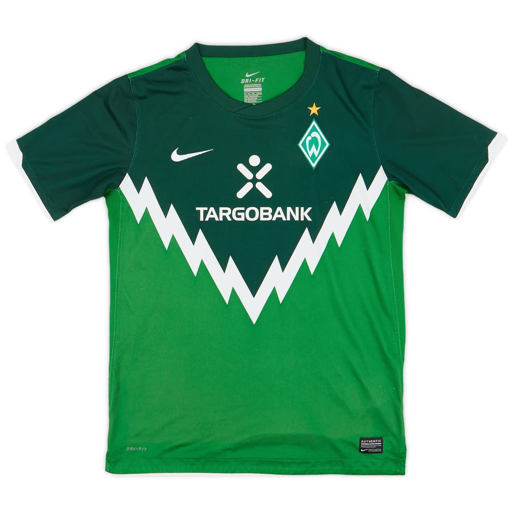 2010-11 Werder Bremen Home Shirt - 7/10 - (XL.Boys)