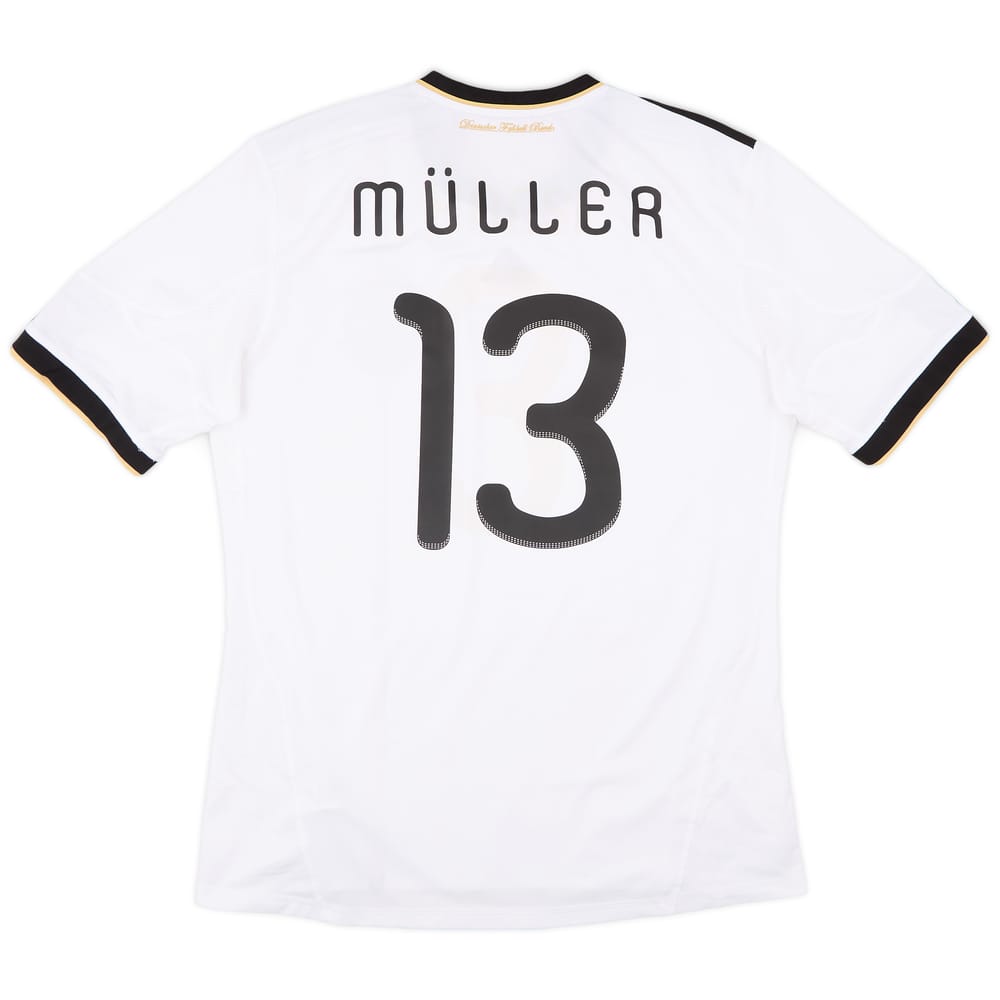2010-11 Germany Home Shirt Muller #13 - 6/10 - (XL)