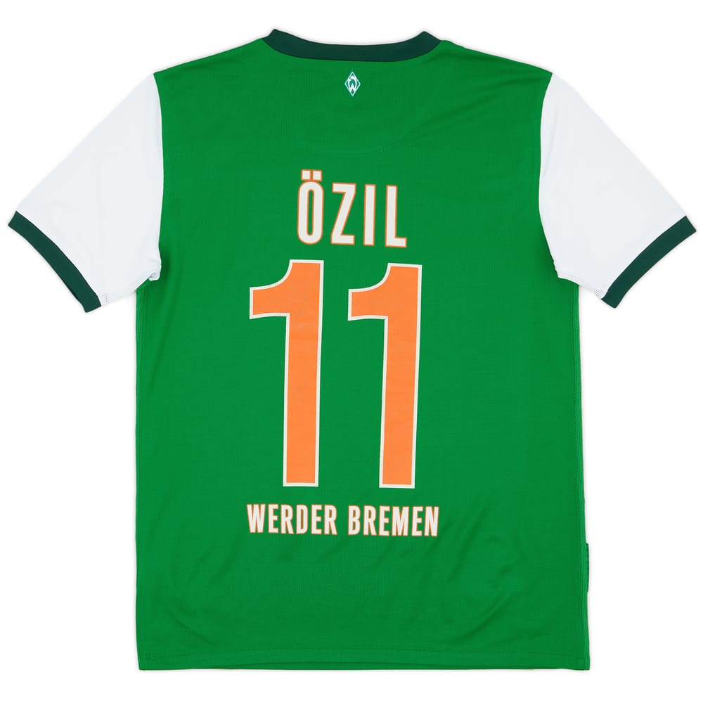 2009-10 Werder Bremen Home Shirt Ozil #11 - 6/10 - (XL.Boys)