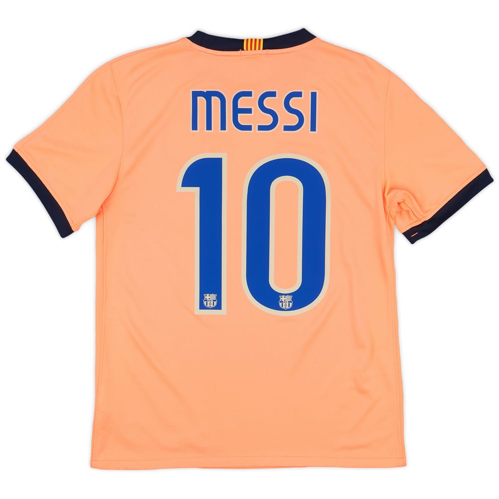2009-10 Barcelona Away Shirt Messi #10 - 8/10 - (S)