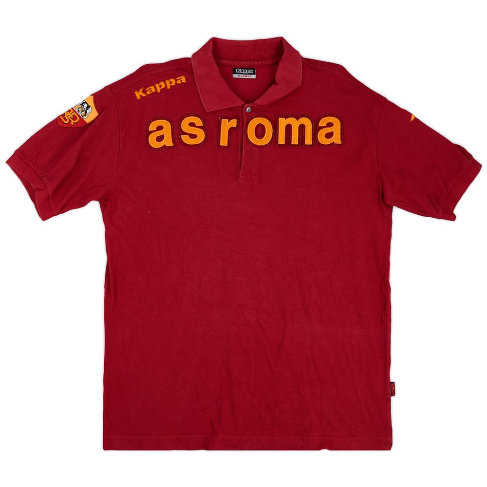 2009-10 Roma Kappa Polo Shirt - 8/10 - (XL)