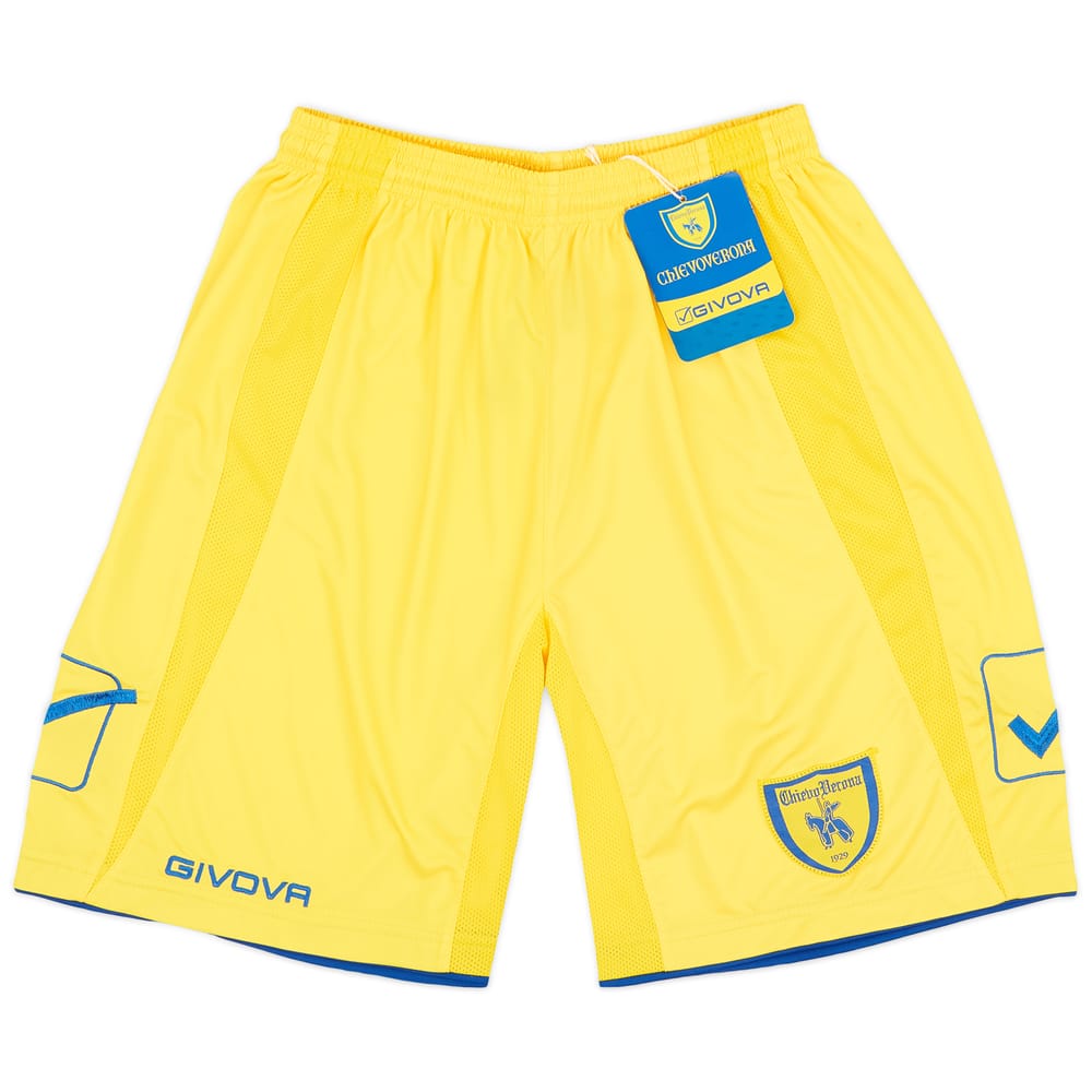 2011-12 Chievo Verona Home Shorts (XXL)