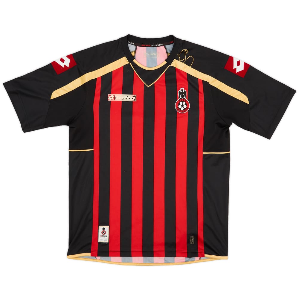 2010-11 OGC NIce Home Shirt - 5/10 - (M)