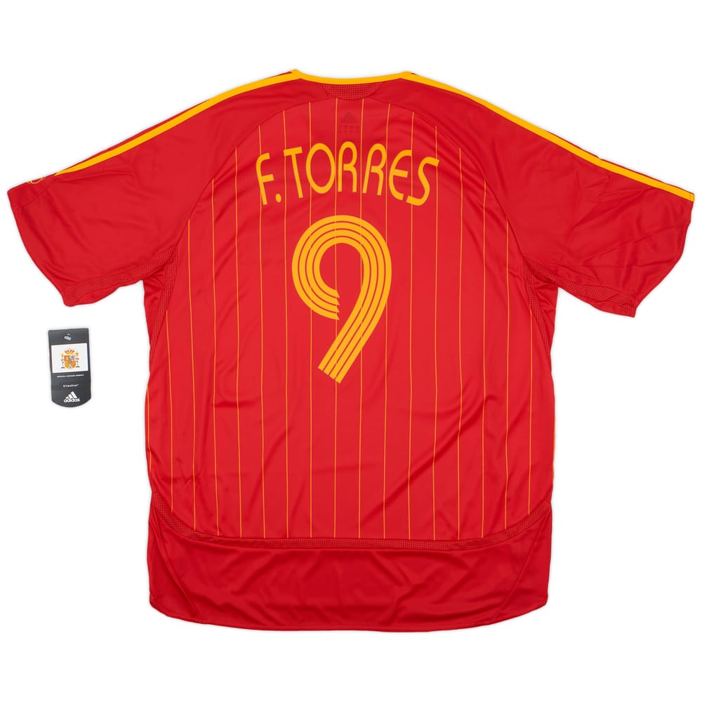 2006-08 Spain Home Shirt Torres #9 (XL)