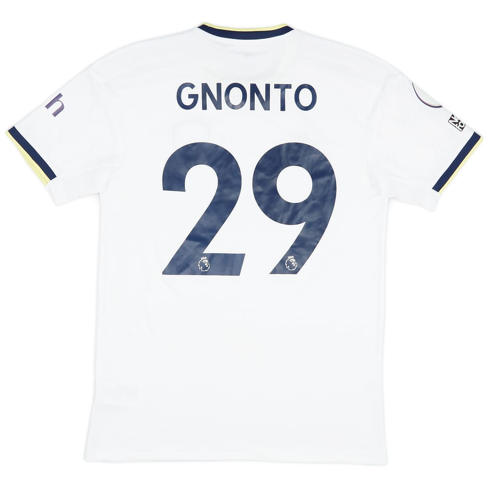 2022-23 Leeds Match Issue Home Shirt Gnonto #29