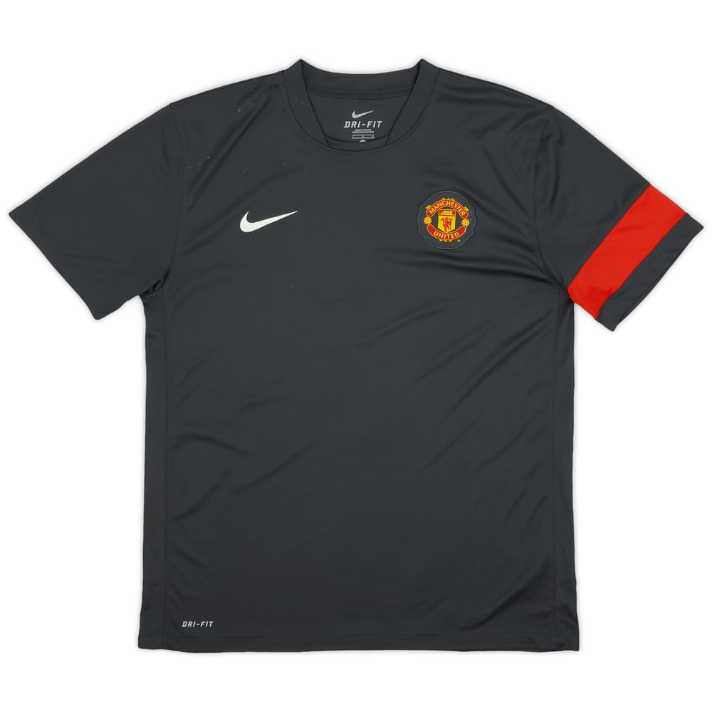 2010-11 Manchester United NIke Training Shirt - 6/10 - (L)