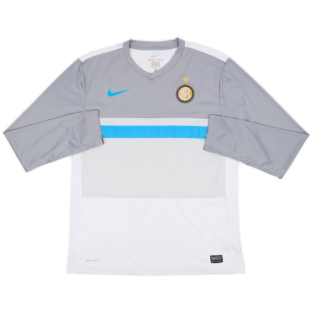 2010-11 Inter Milan Nike Training L/S Shirt - 8/10 - (L)