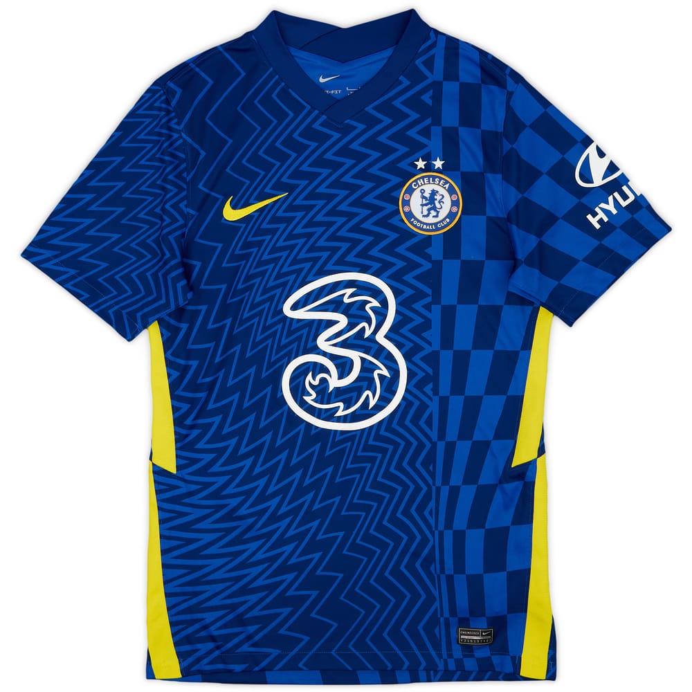 2021-22 Chelsea Home Shirt Champions Of Europe #21 - 7/10 - (S)
