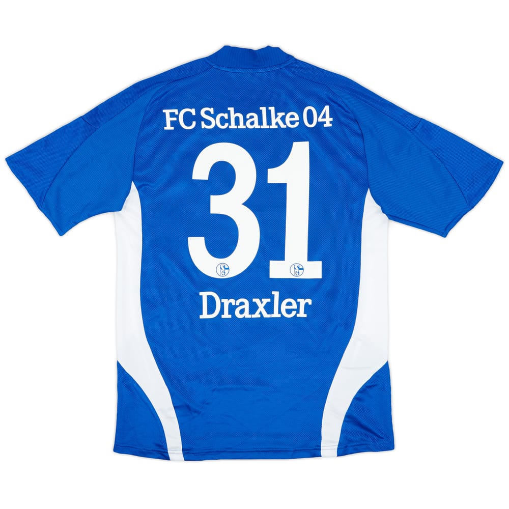 2008-10 Schalke Home Shirt Draxler #31 - 7/10 - (S)