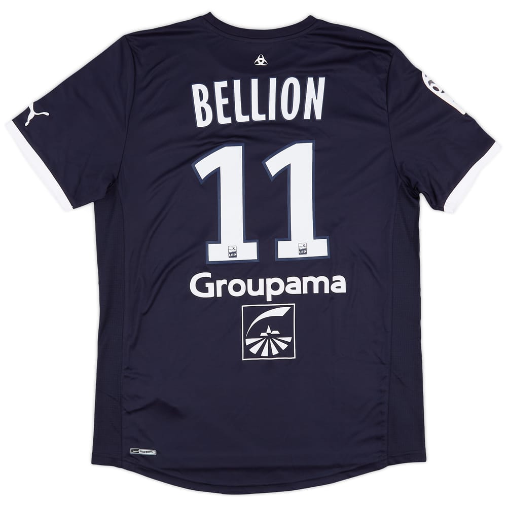 2011-12 Bordeaux Match Issue Home Shirt Bellion #11