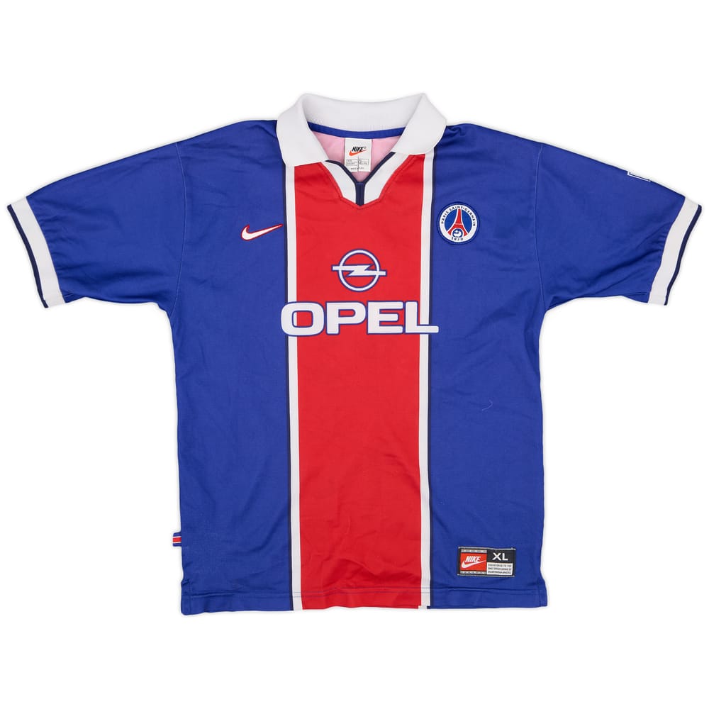 1997-98 Paris Saint-Germain Home Shirt - 7/10 - (XL.Boys)