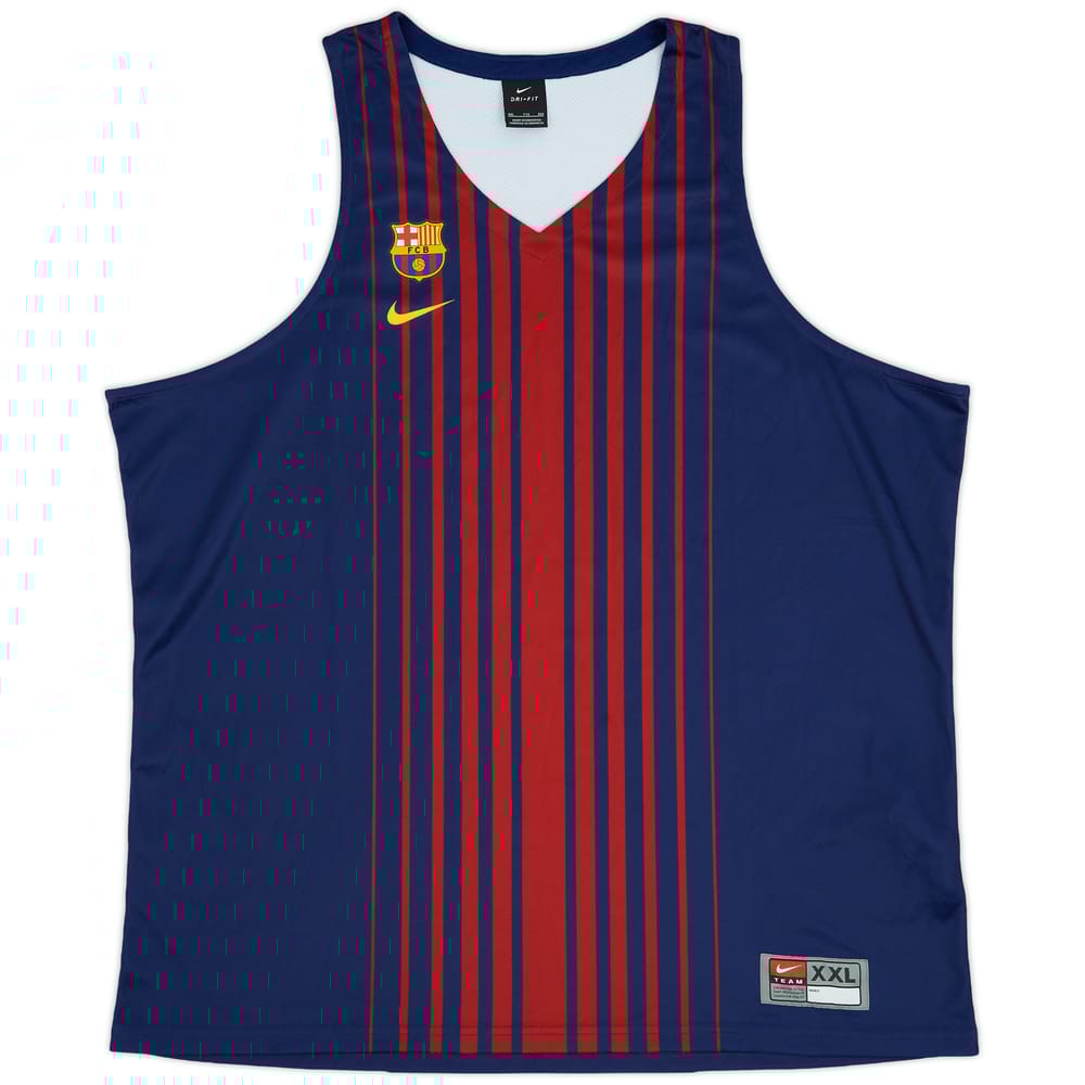 2017-18 Barcelona Basquet Nike Basketball Jersey - 9/10 - (XXL)