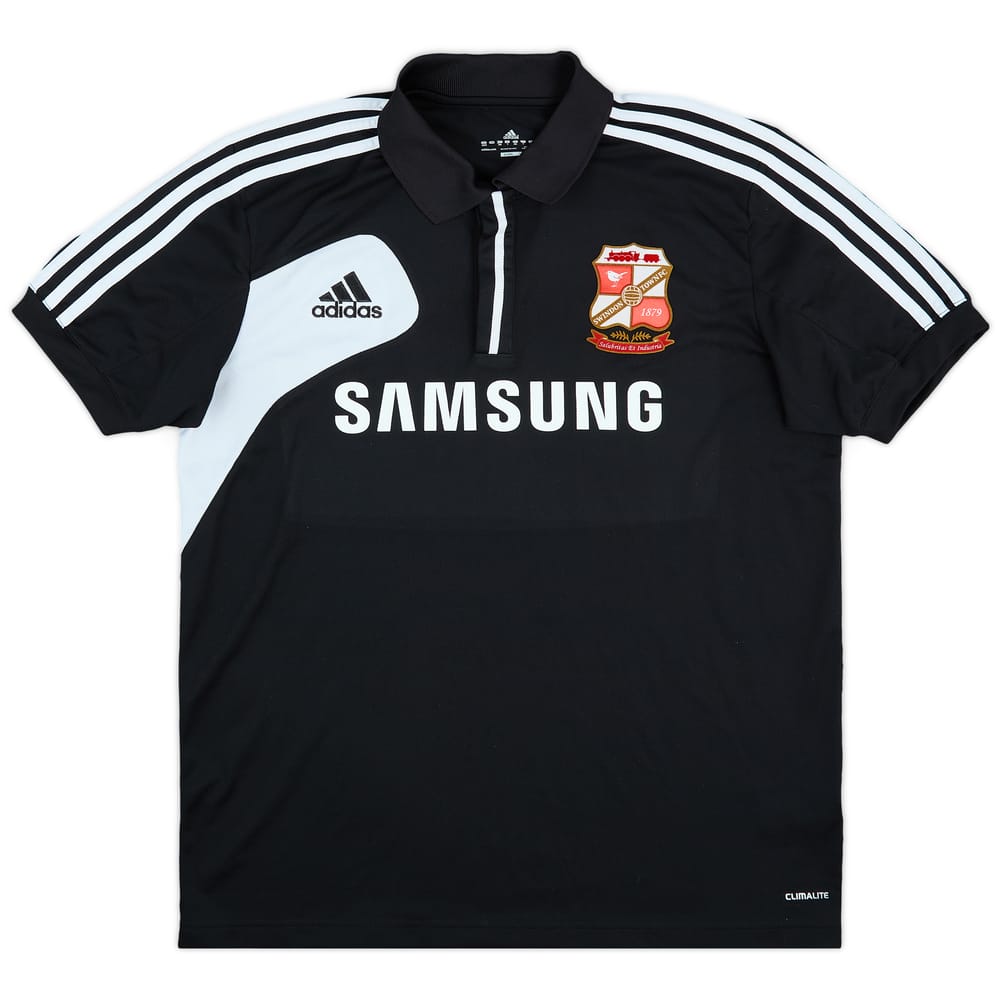 2011-12 Swindon Town adidas Polo Shirt - 10/10 - (L)