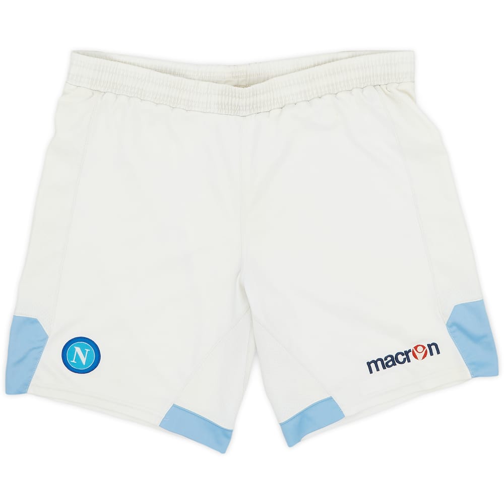 2010-11 Napoli Home Shorts - 4/10 - (XL)