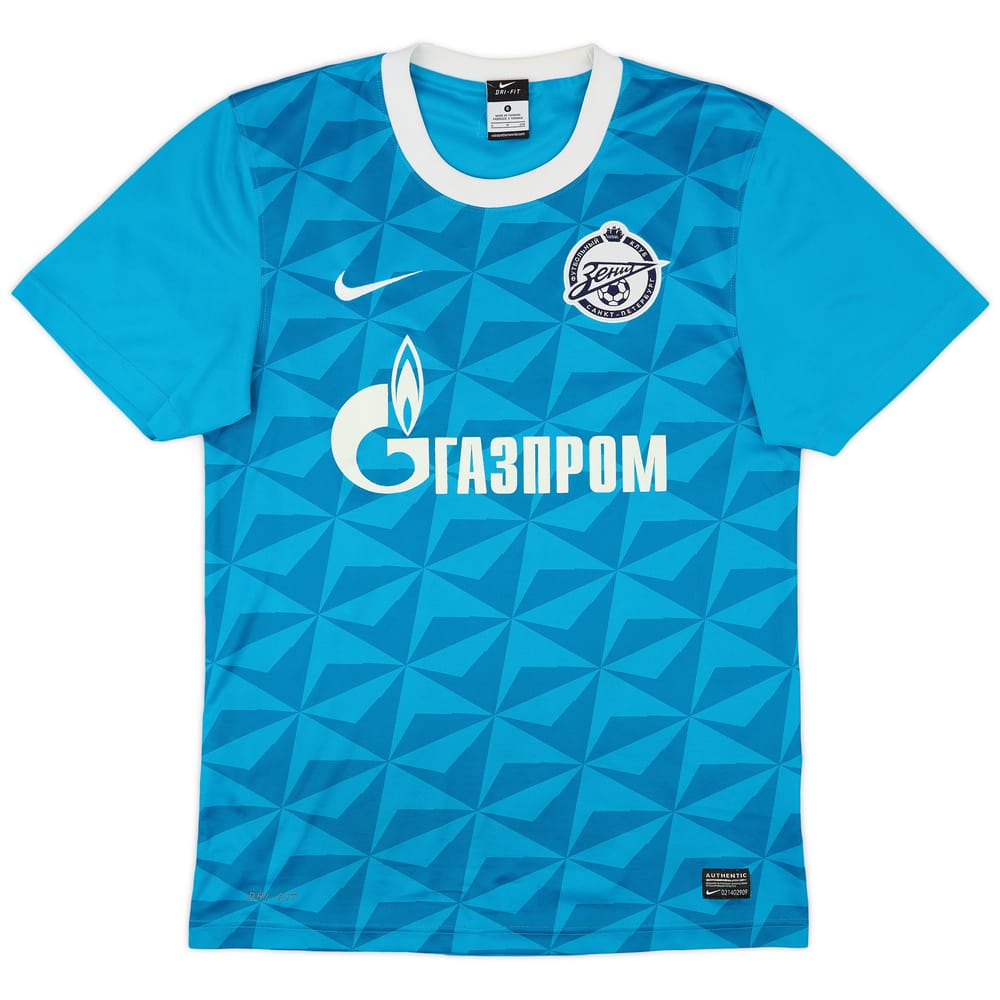 2011-12 Zenit St. Petersburg Basic Home Shirt - 7/10 - (S)