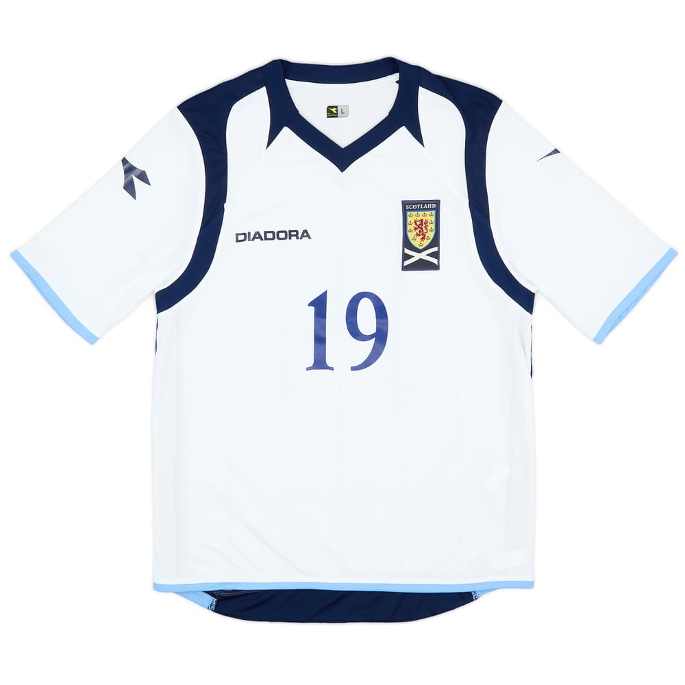 2009-10 Scotland Away Shirt #19 - 8/10 - (L)