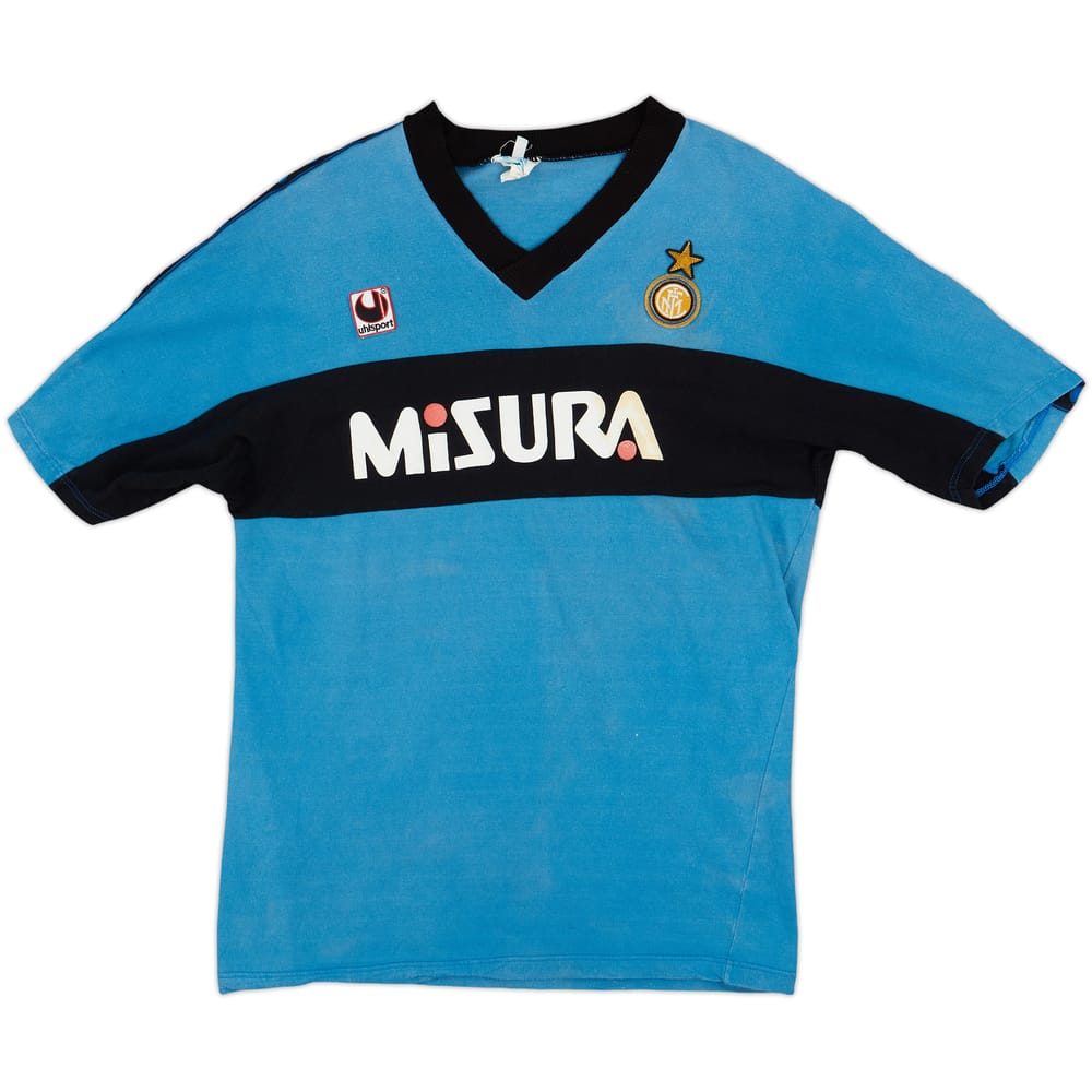 1990-91 Inter Milan Uhlsport Training Shirt - 7/10 - (XL)