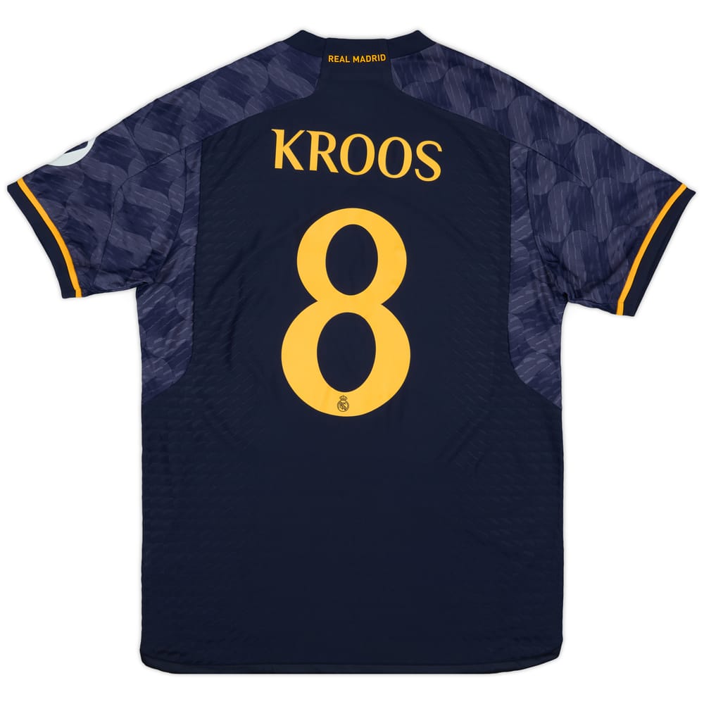 2023-24 Real Madrid Authentic Away Shirt Kroos #8 - 9/10 - (M)