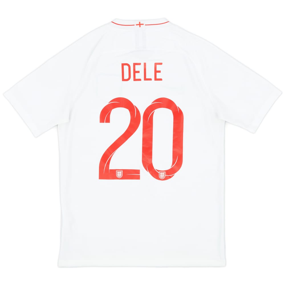 2018-19 England Home Shirt Dele #20 - 8/10 - (M)