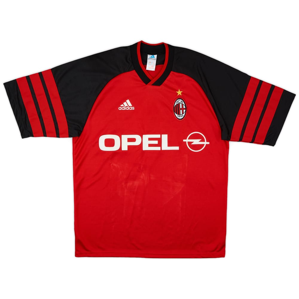 1998-99 AC Milan adidas Training Shirt - 9/10 - (M)