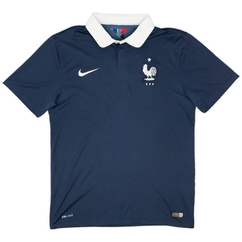 2014-15 France Home Shirt - 8/10 - (M)