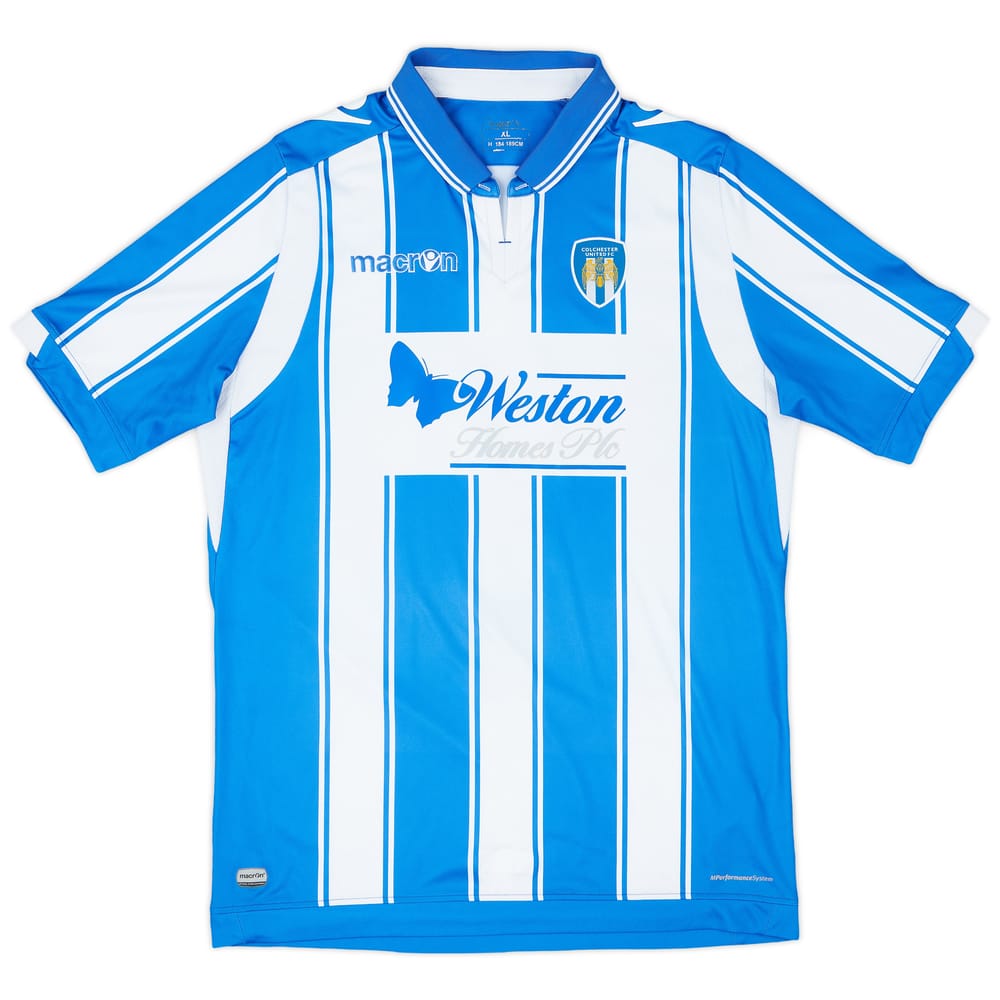 2016-17 Colchester Home Shirt - 9/10 - (XL)