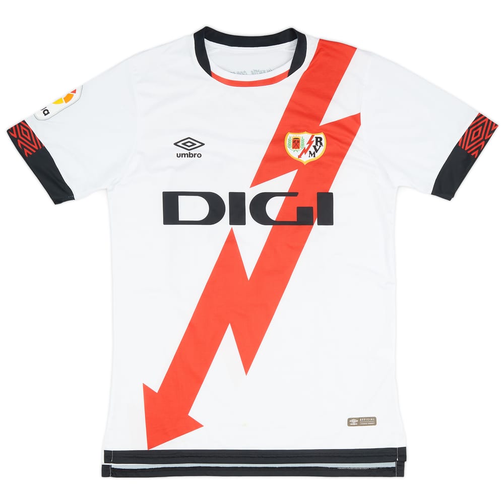 2022-23 Rayo Vallecano Match Issue Home Shirt #28 (Munoz)