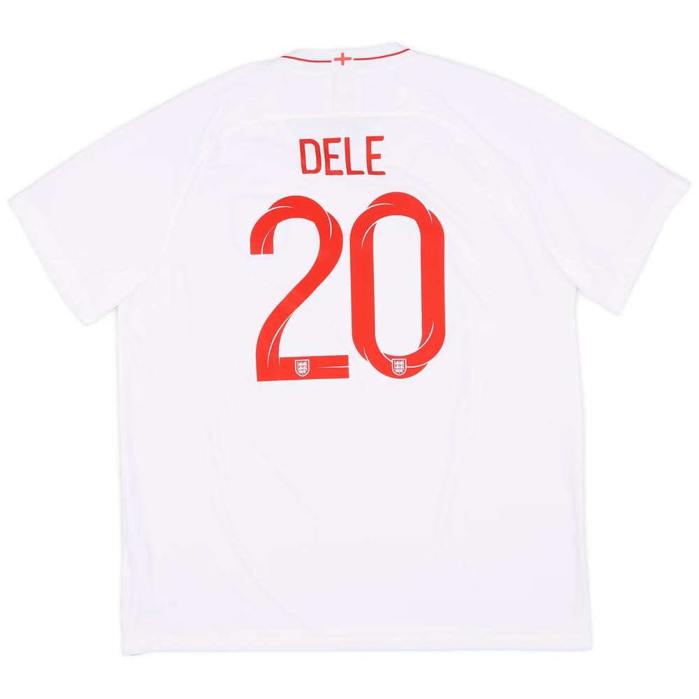 2018-19 England Home Shirt Dele #20 - 8/10 - (XXL)