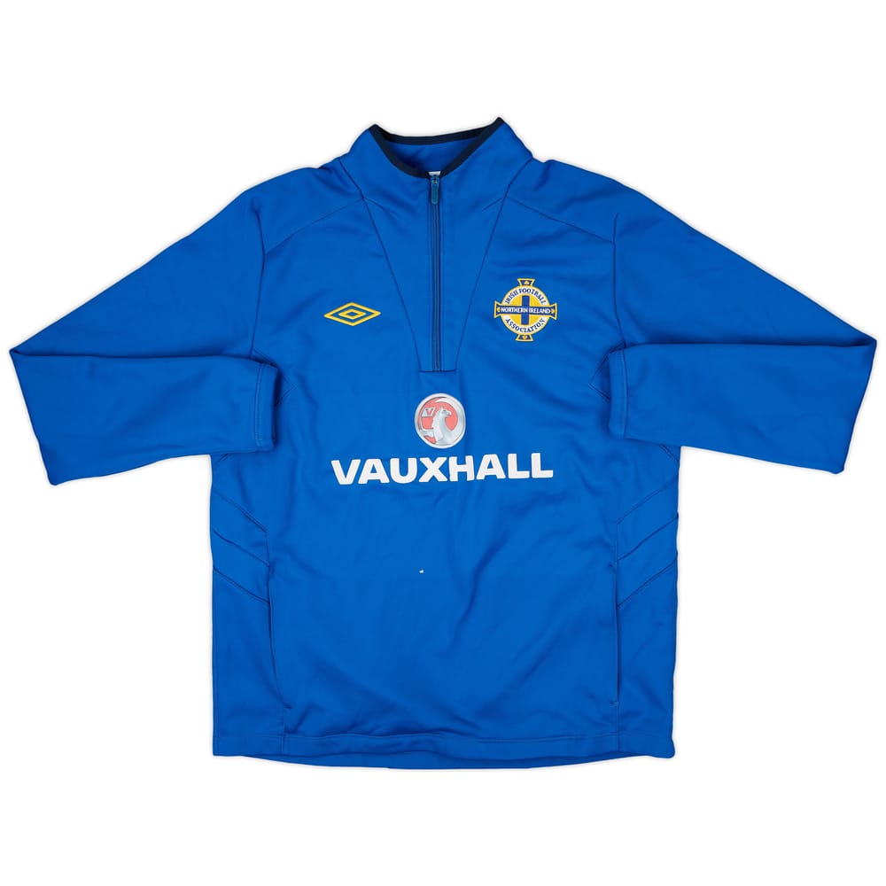 2010-12 Northern Ireland 1/4 Zip Sweat Top - 6/10 - (L)