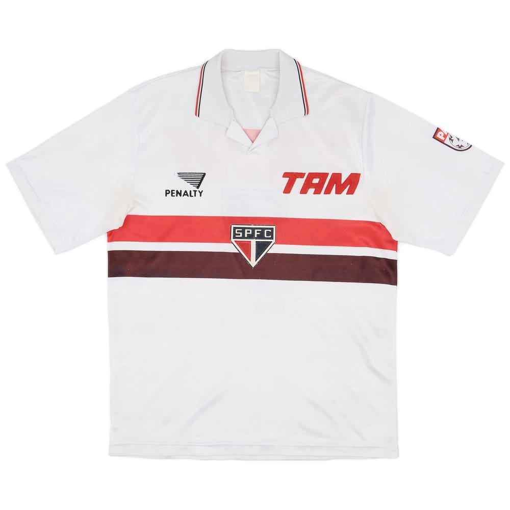 1993 Sao Paulo Home Shirt #7 - 7/10 - (L)
