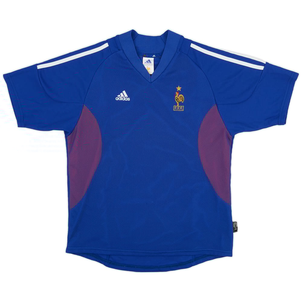 2002-04 France Home Shirt - 8/10 - (XS)