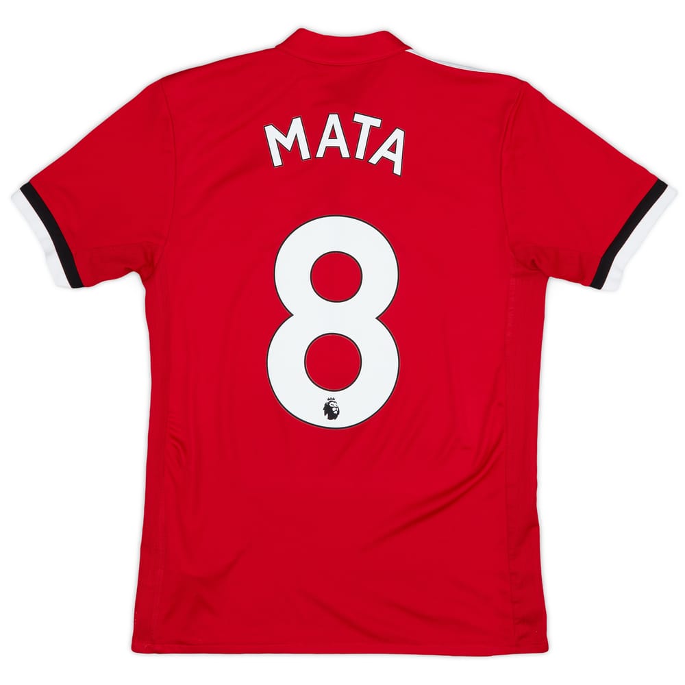 2017-18 Manchester United Home Shirt Mata #8 - 8/10 - (XS)