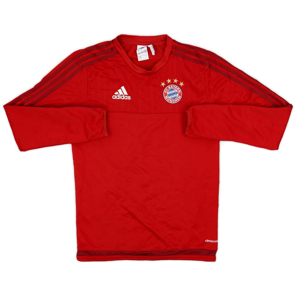 2015-16 Bayern Munich adidas Sweat Top - 8/10 - (XS)
