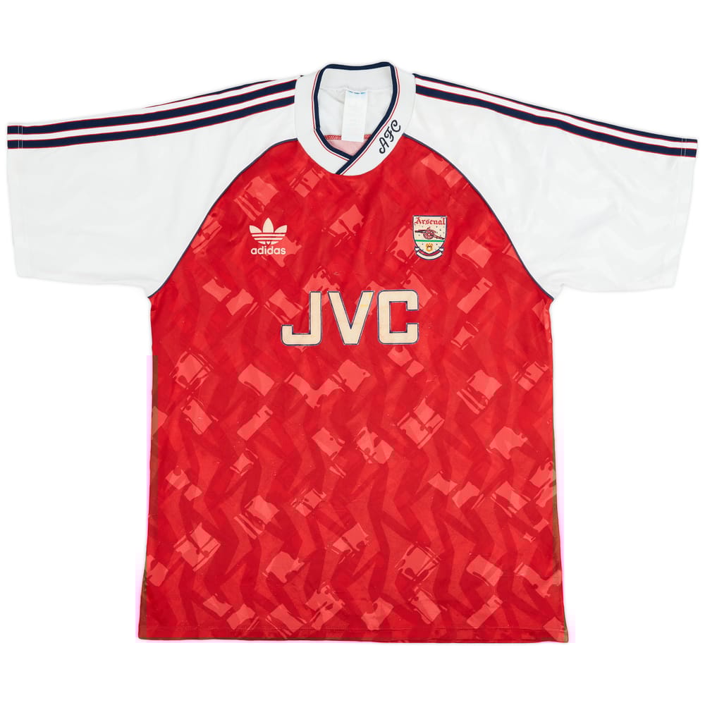 1990-92 Arsenal Home Shirt - 6/10 - (XL)