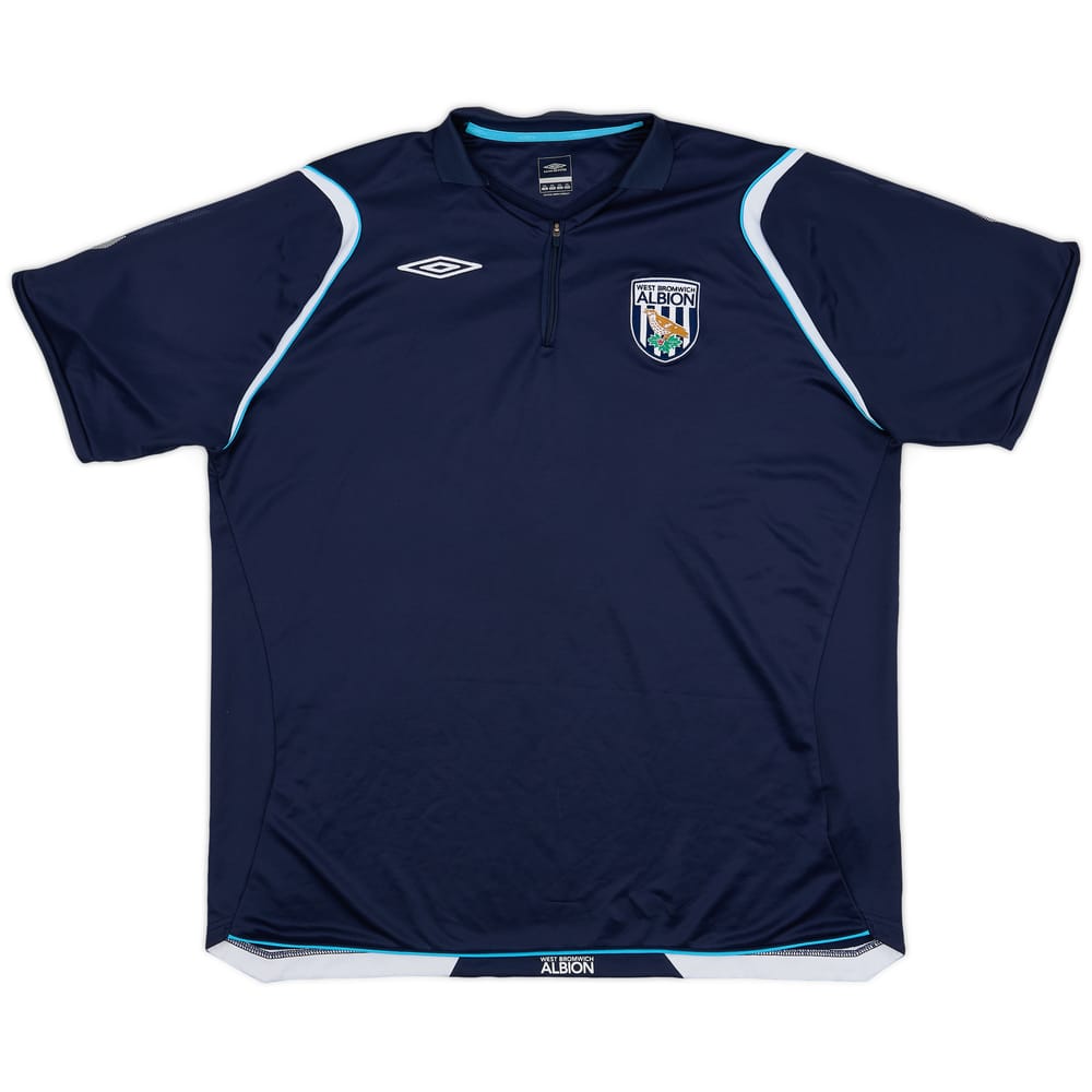 2008-09 West Brom Umbro 1/4 Zip Training Shirt - 9/10 - (XXL)