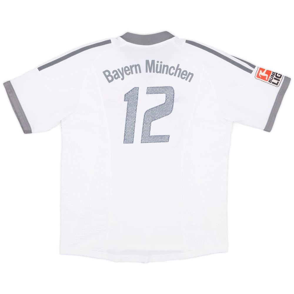 2002-03 Bayern Munich Away Shirt #12 - 5/10 - (Y)