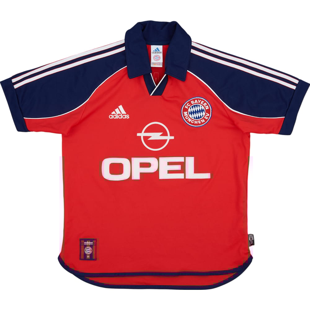 1999-01 Bayern Munich Home Shirt - 9/10 - (Y)