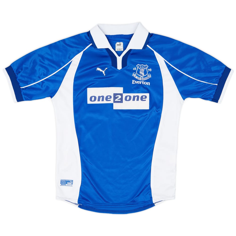 2000-02 Everton Home Shirt - 6/10 - (XS)