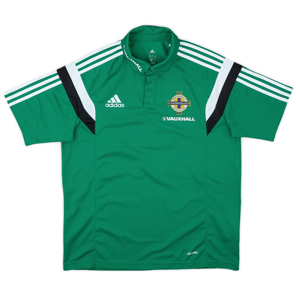 2013-14 Northern Ireland adidas Polo Shirt - 8/10 - (M)