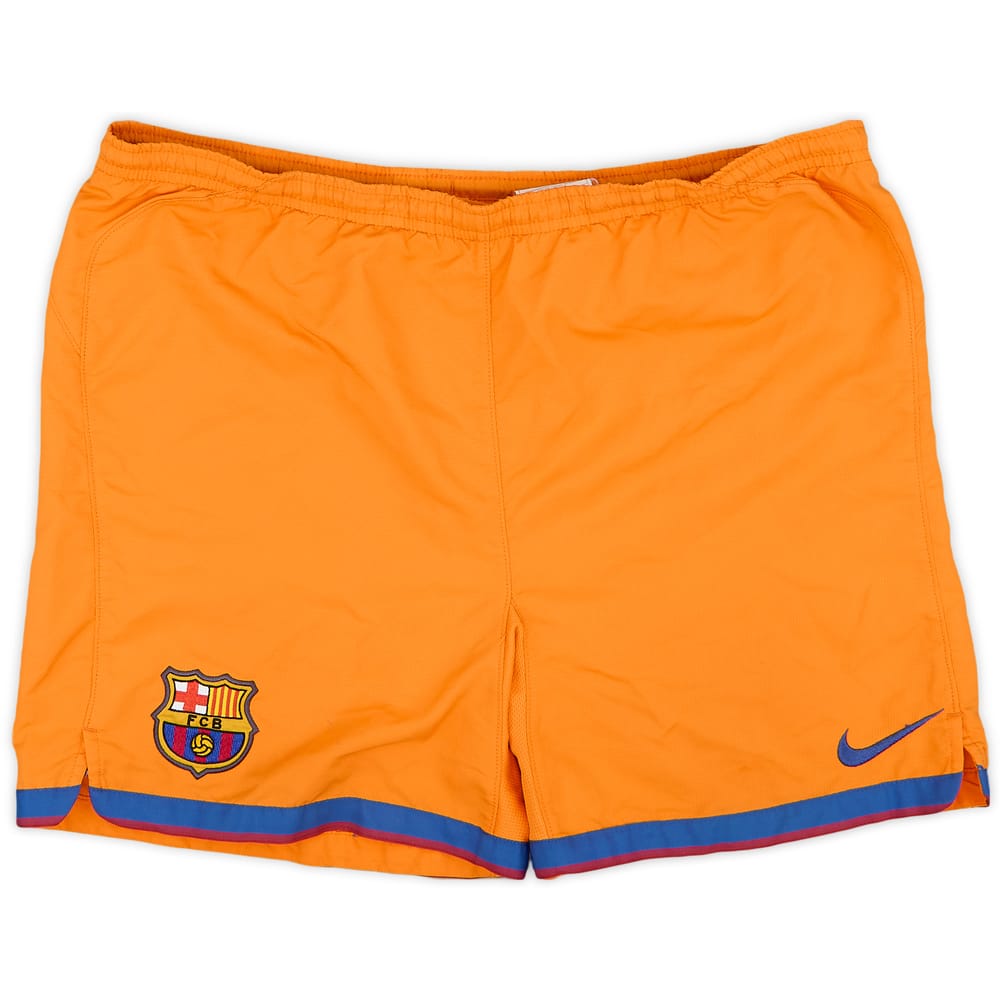 2007-08 Barcelona Third Shorts - 5/10 - (L.Boys)