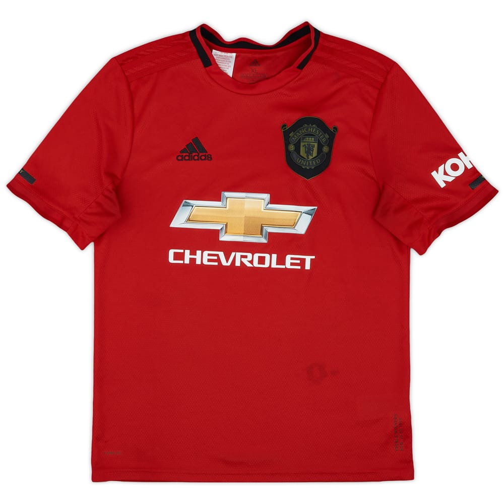 2019-20 Manchester United Home Shirt - 9/10 - (XL.Boys)