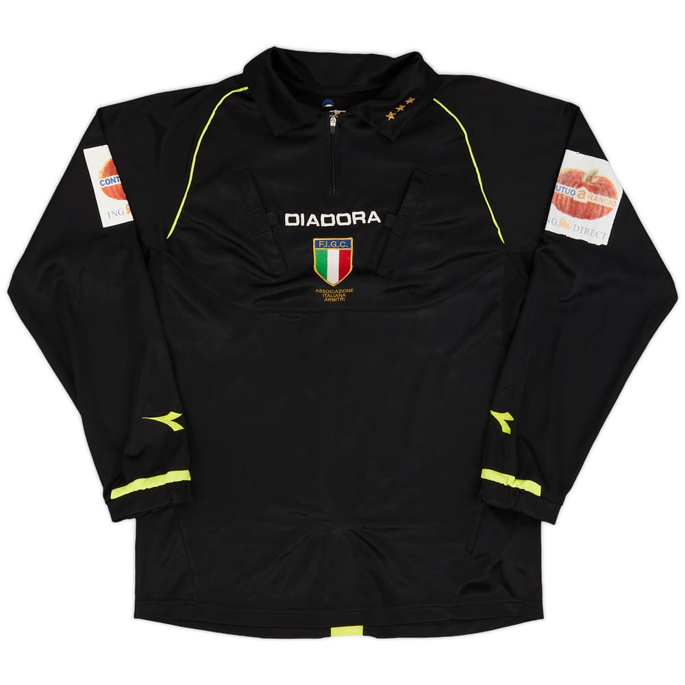 2000s Italy Diadora Referee L/S Shirt - 8/10 - (M)